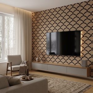 Akustiikkapaneeli Viuhka Vaalea Tammi 18x677x495mm